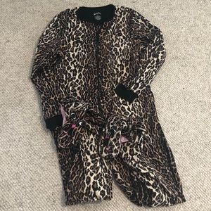 Fuzzy Cheetah Onesie